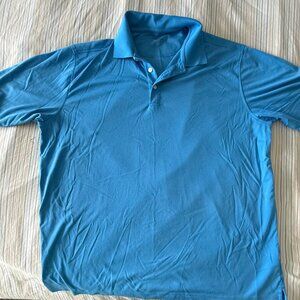 Men's 2XL XXL Walter Hagen Short Sleeve Polo Shirt NWOT Blue
